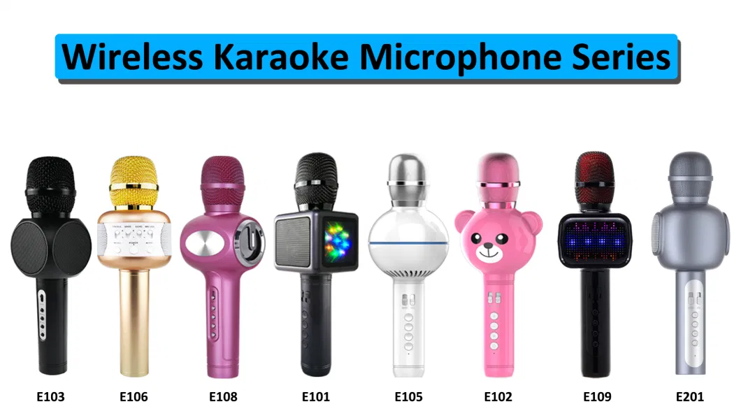 Portable Mini Karaoke Player Microphone Speaker Support TF Card Microphone for Entertainment