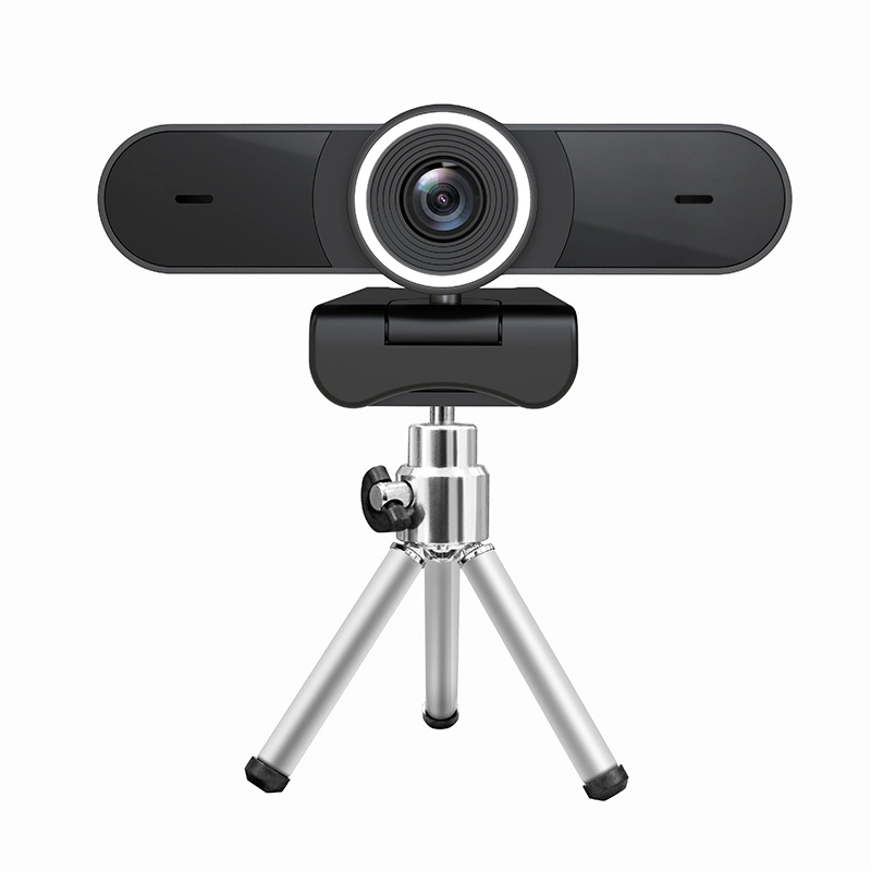 4K Webcam Auto Focusing Built-in Dual Mic and Privacy Cover Web Camera