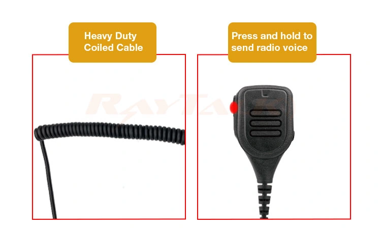 Raytalk Shoulder Remote Speaker Microphone with High Output Speaker