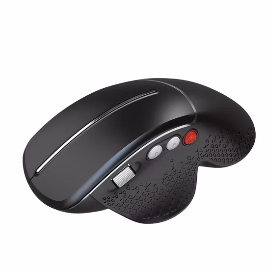 Black Bluetooth Mouse for Laptop/iPad PRO Air/MacBook PRO Air, Slim Silent Click & 3 Adjustable Dpi Levels for PC