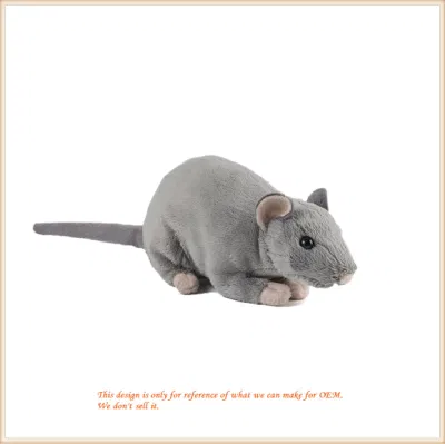 Plush Rat Stuffed Mouse Lovely Animal Doll for Kids