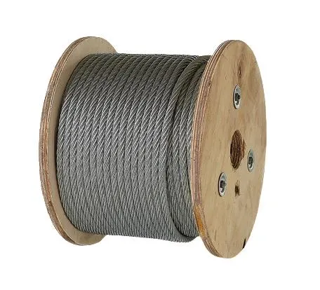 19X7 Ungalvanized Steel Cable Wire Rope Cable De Acero