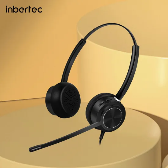 Wired Headsets with Microphones for Desk Phones 