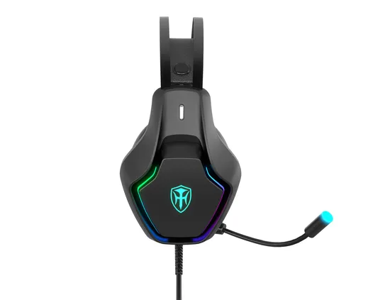 Wired Gaming Headset Gaming Wired Headphone with RGB Light for PC 