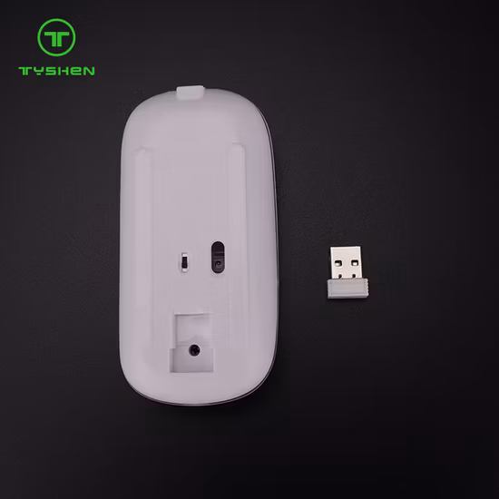 Ultra Slim Size Silent Rechargeable Wireless Mouse Bluetooth Type