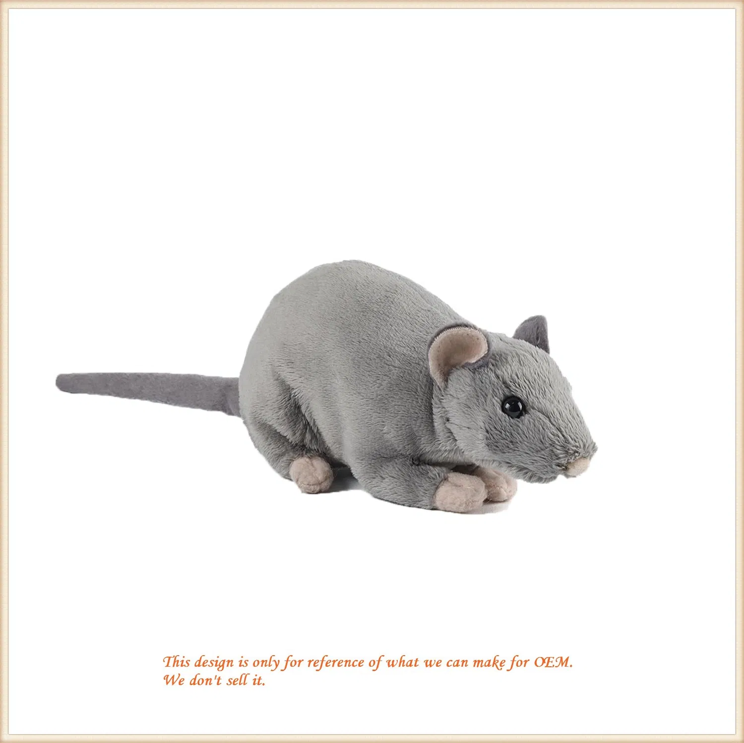 Plush Rat Stuffed Mouse Lovely Animal Doll for Kids