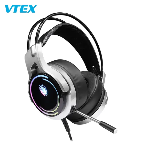Computer RGB Wired Lighting Headset Gaming Wired High Quality Earphone Headphones Noise Cancellation Gamer Headset 