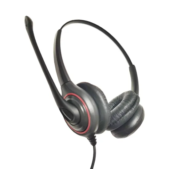 High Quality USB Computer Noise Cancelling Headset with Microphone for Laptop PC 3.5mm Wired Stereo Call Center Headset 